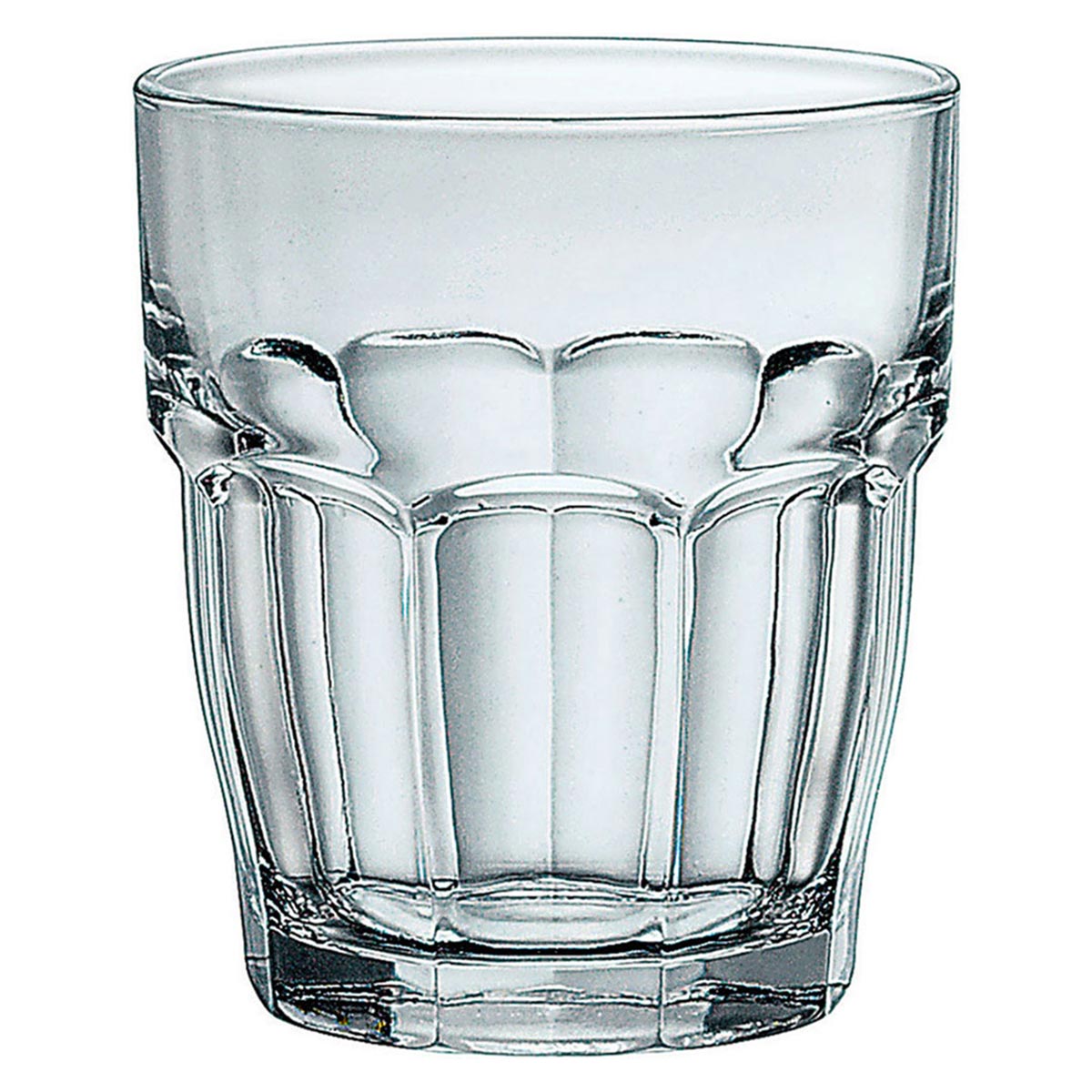 Copo de Uísque Bormioli Rocco Rock Bar Vidro Temperado 390ml Transparente