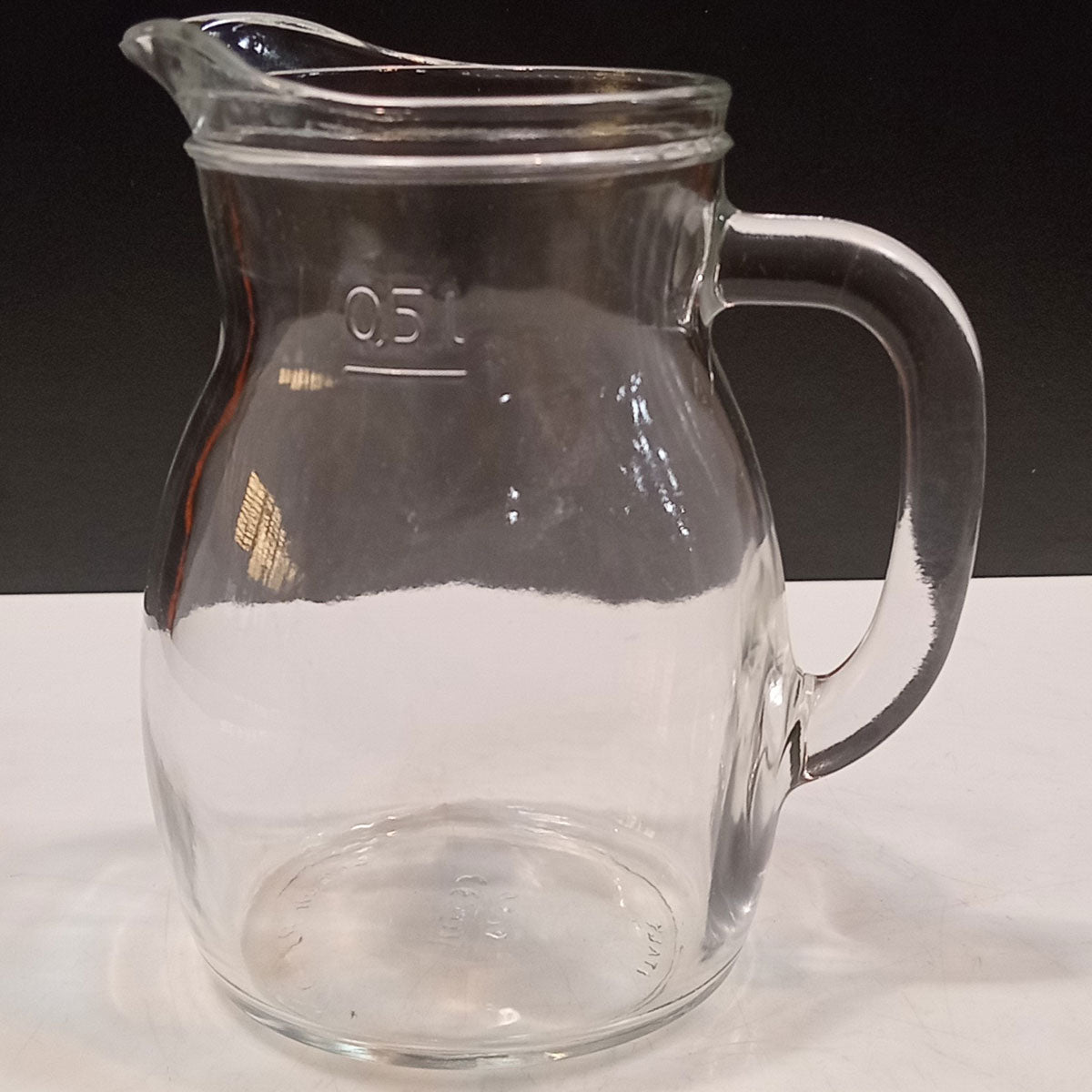 Jarra de Vidro Bormioli Rocco Bistrot 500ml Transparente 14x10cm