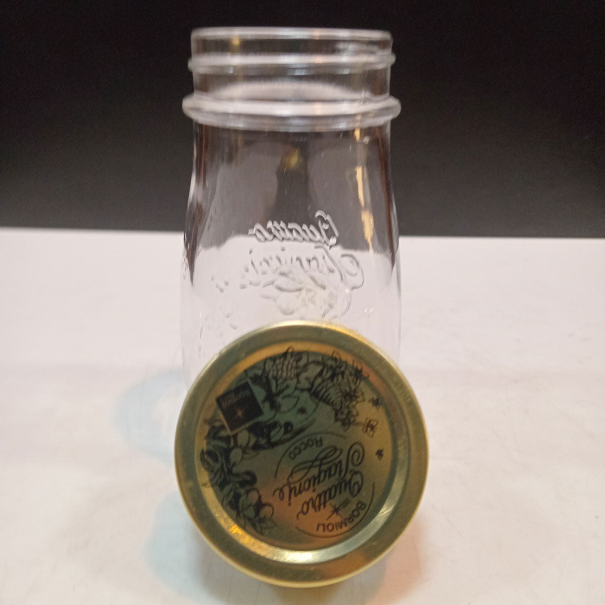 Garrafa de Vidro Bormioli Rocco Qstagioni 200ml Tampa Metal Transparente