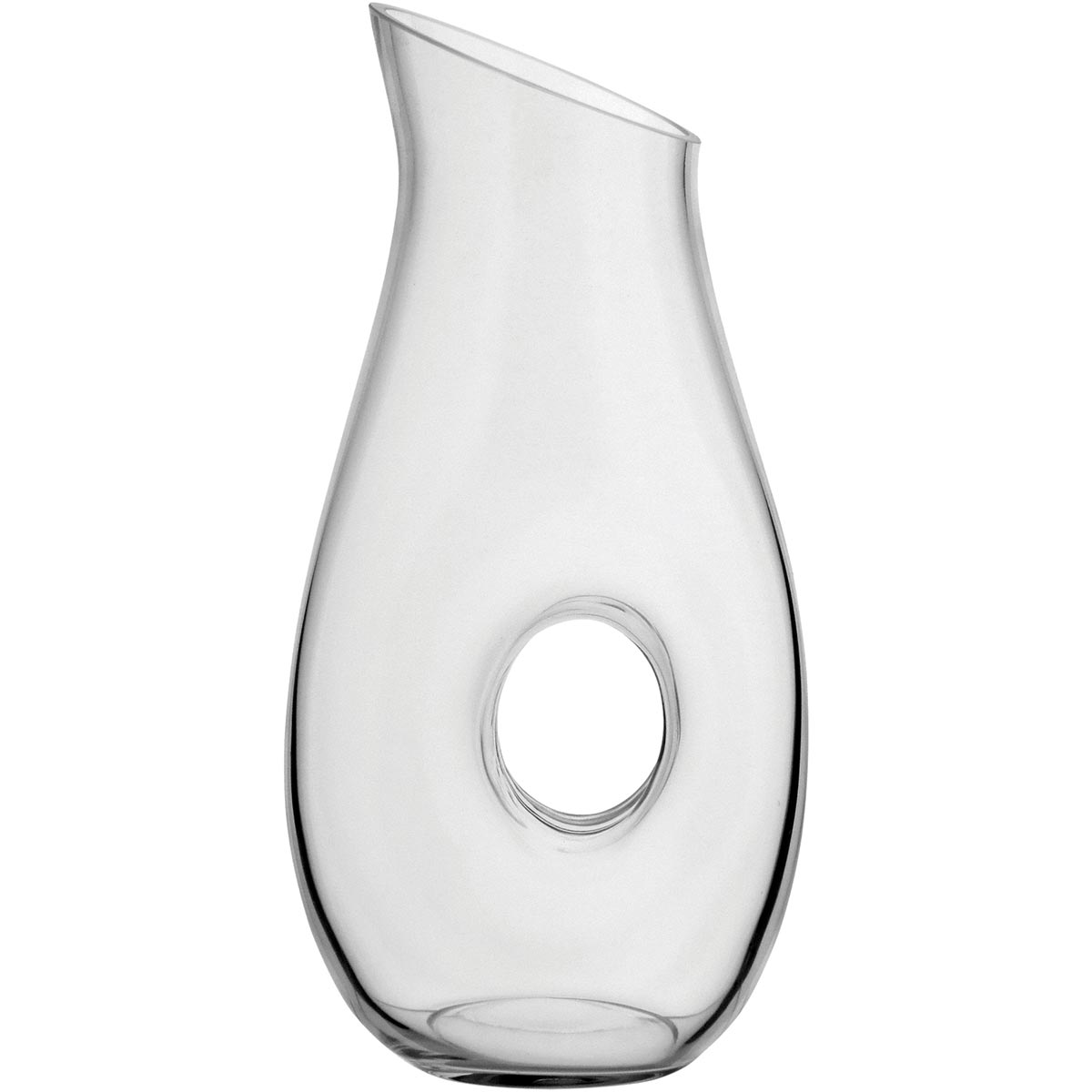 Jarra de Vidro Transparente Wagon 1,3L 30x15x10cm com Bico Antiderrame