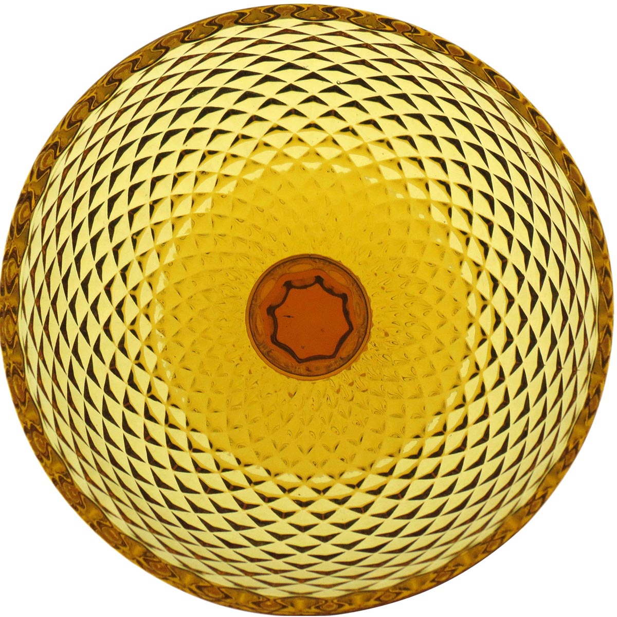 Conjunto 6 Taças Coquetel Coupe Imperial Vidro Âmbar 150ml 10cm