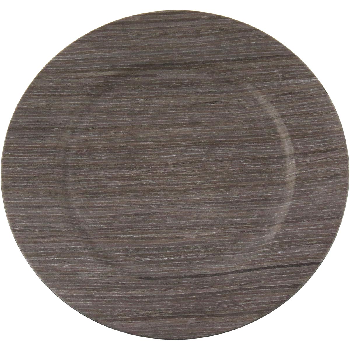 Conjunto 6 Sousplats Coloniais Polipropileno Cinza 33x33cm para Mesa