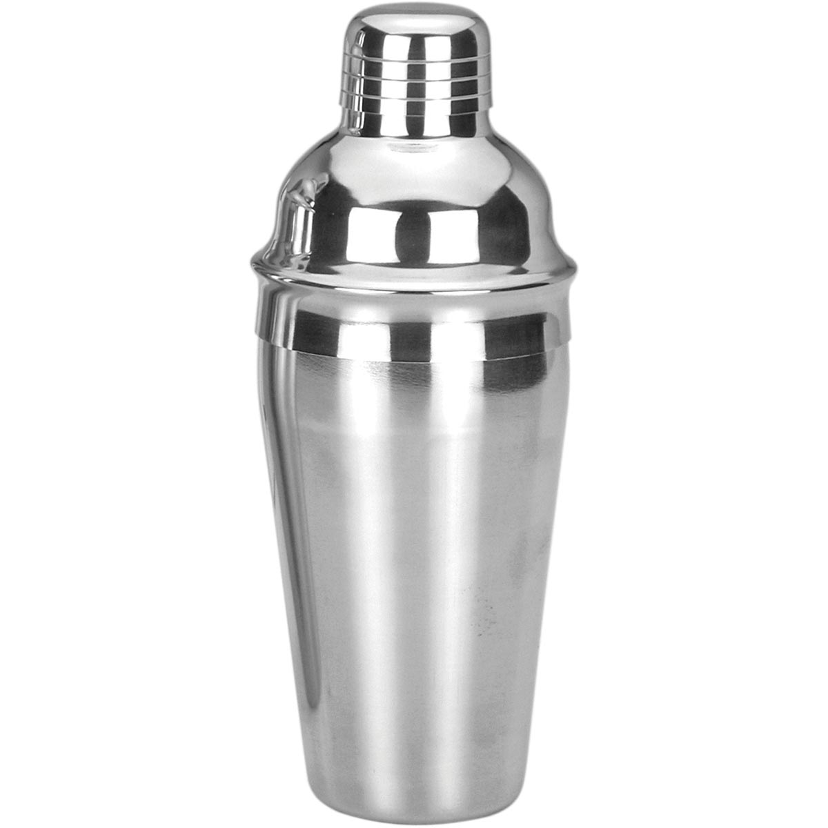 Coqueteleira Inox 550ml Prata Aço Inoxidável 20x9x9cm