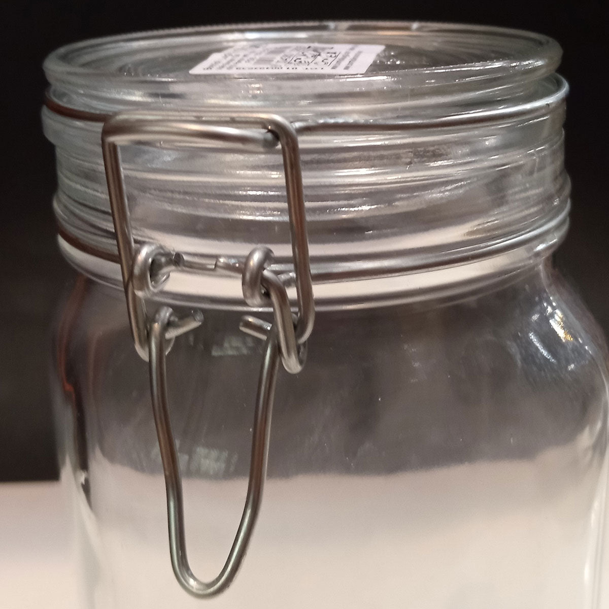 Pote Hermético de Vidro Bormioli Rocco Fido 1,5L Transparente 22x11cm