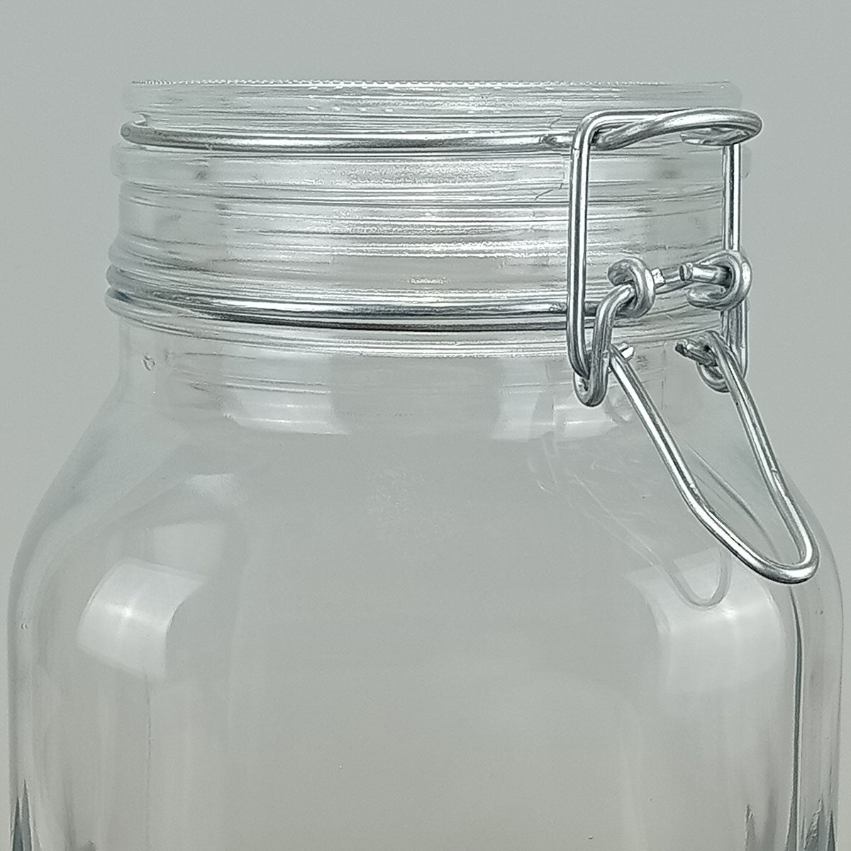 Pote Hermético de Vidro Bormioli Rocco Fido 2L Transparente 22x13cm