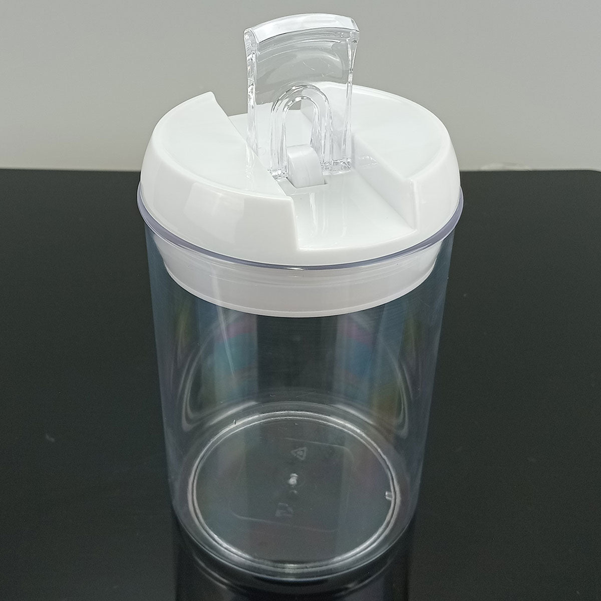 Pote Hermético Pratik 750ml Plástico Transparente 16x10x10cm