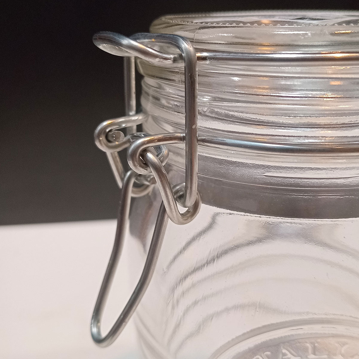 Pote Hermético Bormioli Rocco 500ml Vidro Transparente Tampa Rosca