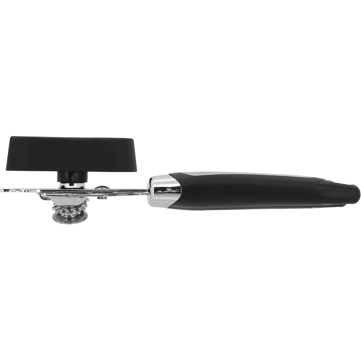 Abridor de Lata Multifuncional Inox Preto com Garrafa 20x6x5 cm