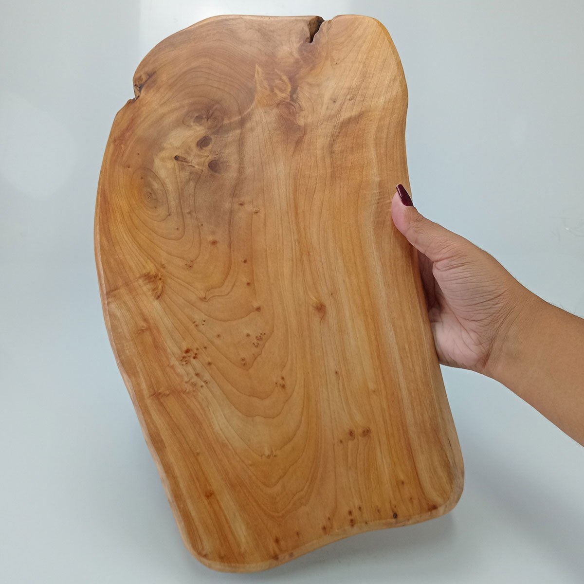 Tábua para Servir Madeira Natural 42x30cm - Wood