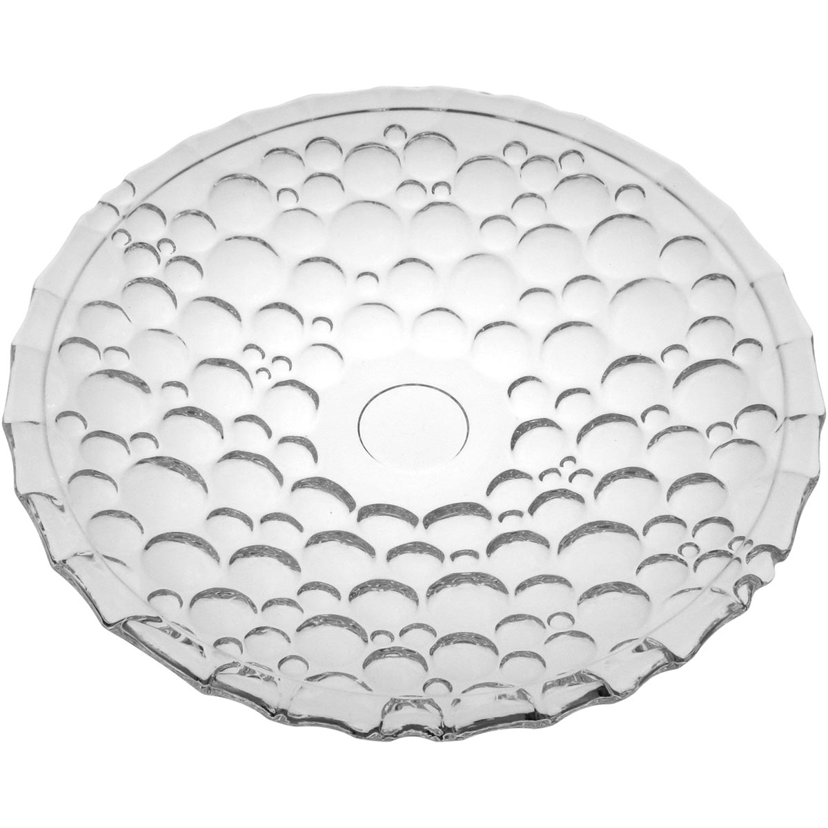 Centro de Mesa Cristal Eco Ducale 38x38cm Transparente