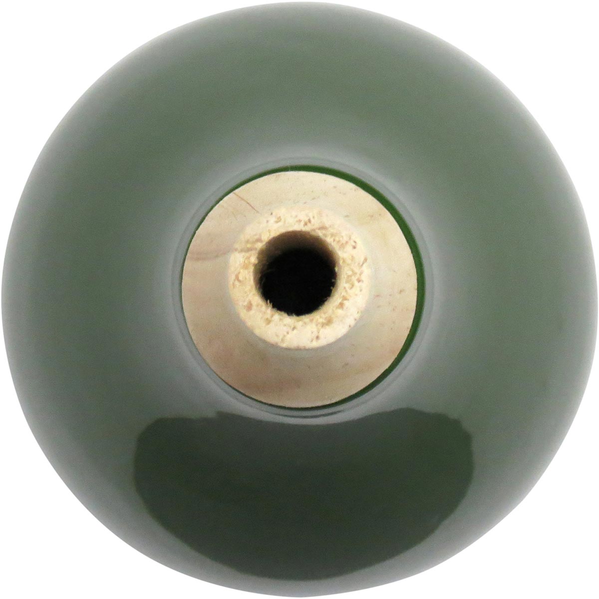 Garrafa Decorativa Cerâmica Verde Foglio 28x13x13cm