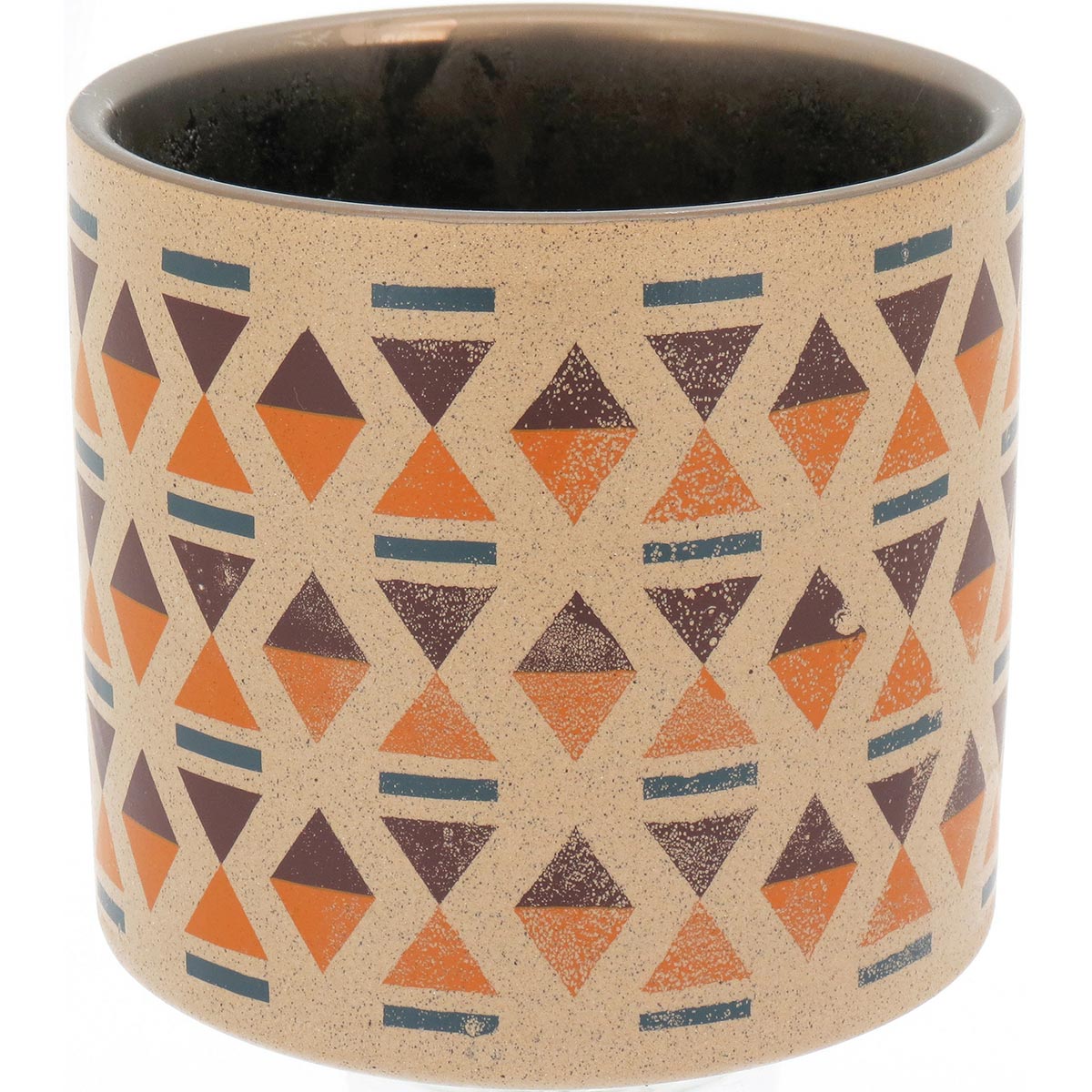 Cachepô Maho Cerâmica 13x14x14cm - Cachepô Decorativo Elegante