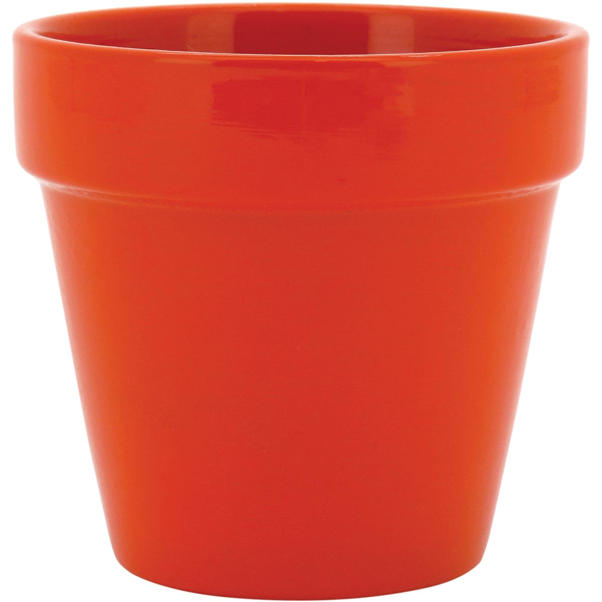 Cachepô Terracota Laranja Tiesto 9x9x9cm para Plantas Decorativas