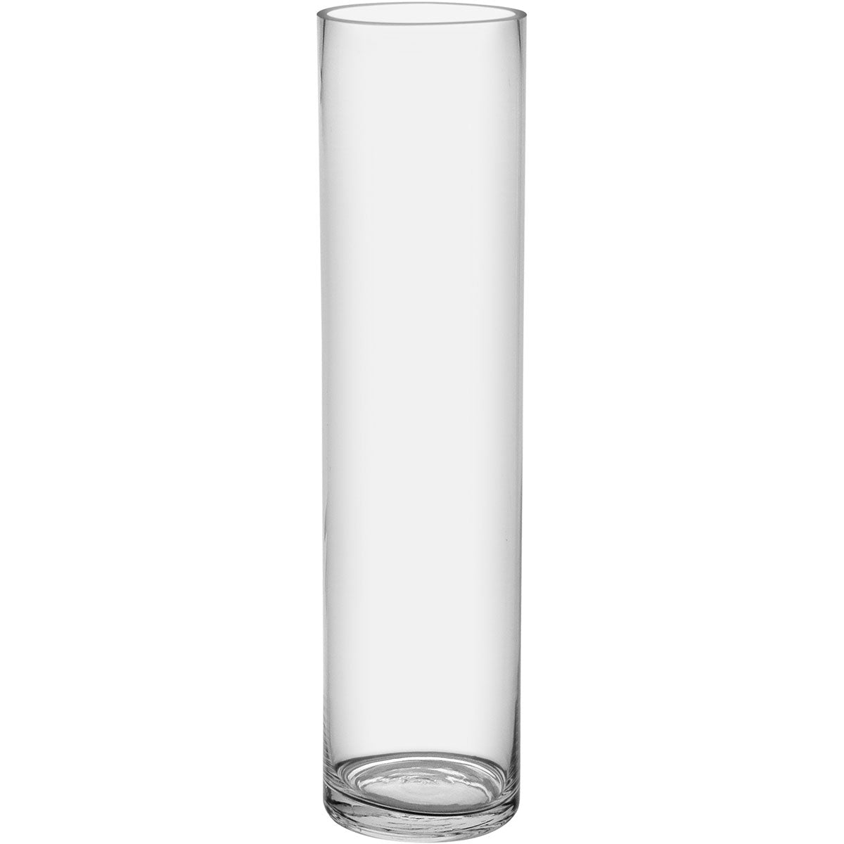 Vaso Plain Vidro 60x15x15cm Transparente