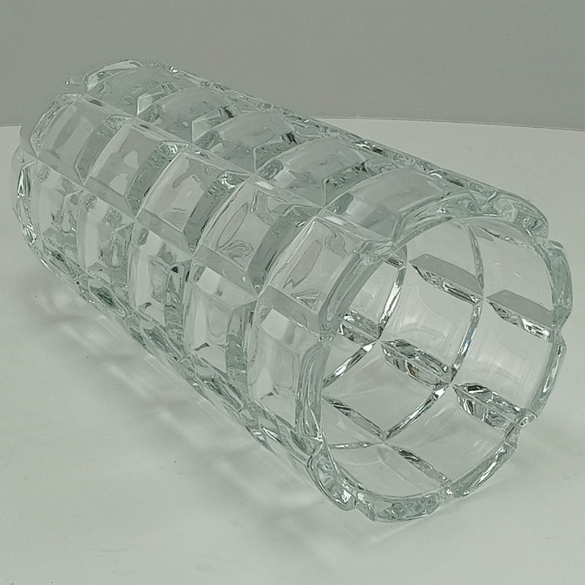 Vaso Vidro 28x14x14cm Transparente