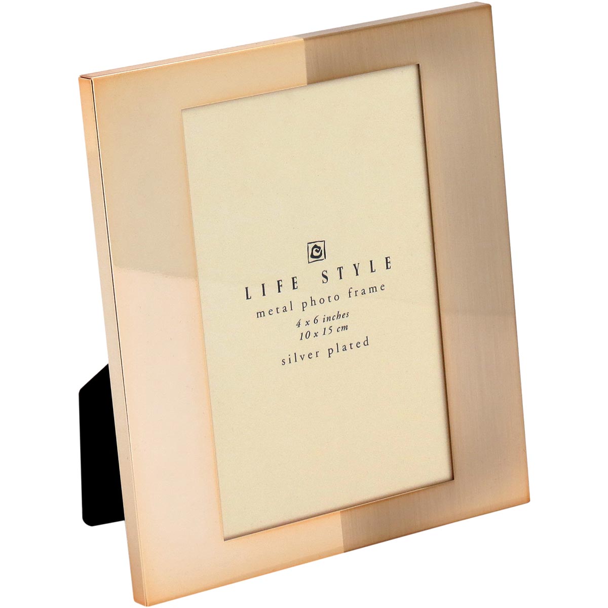 Porta-retratos Dourado Metal 10x15cm Home&Co Duetto 17x15x2cm