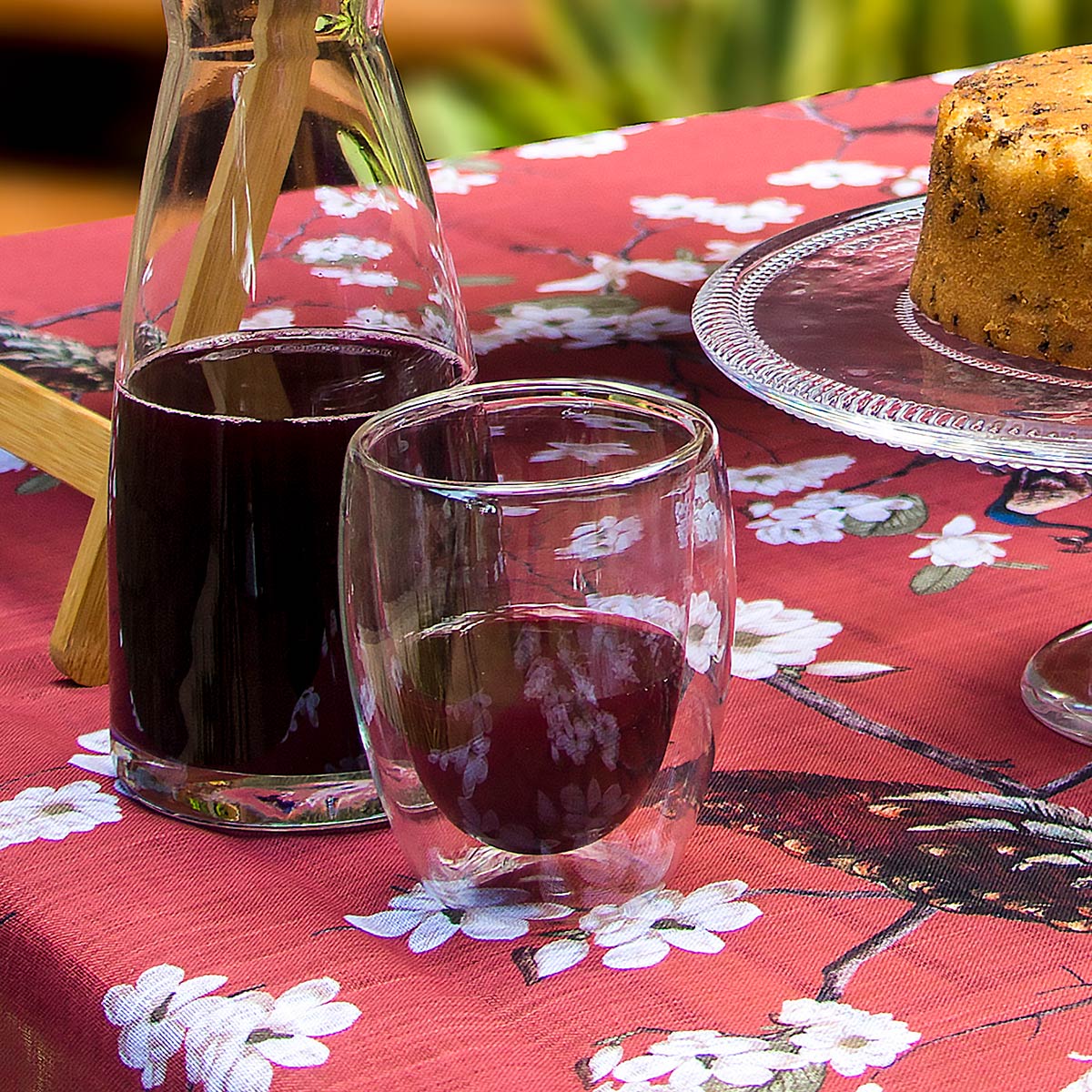 Caneca Clear em Vidro Borossilicato 270ml Parede Dupla Transparente