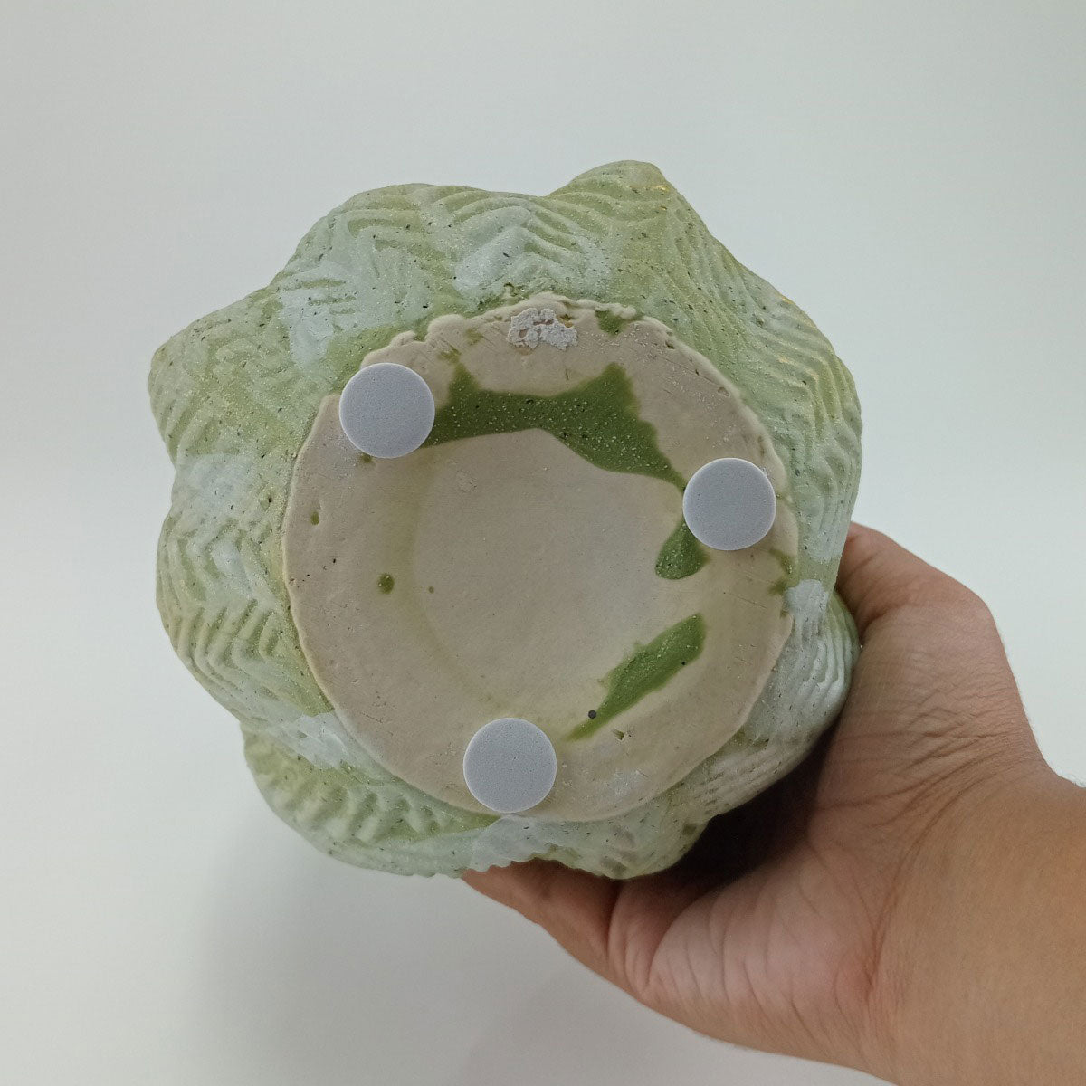 Vaso Cerâmico Verde Home&Co Albero 24x15x15cm para Decoração