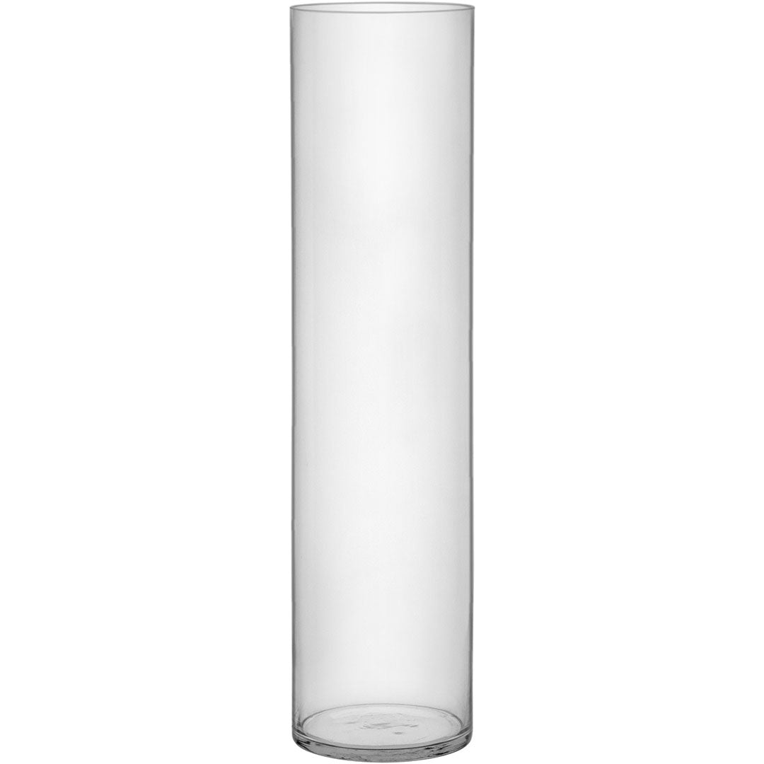 Vaso Plain Vidro 80x20x20cm Transparente