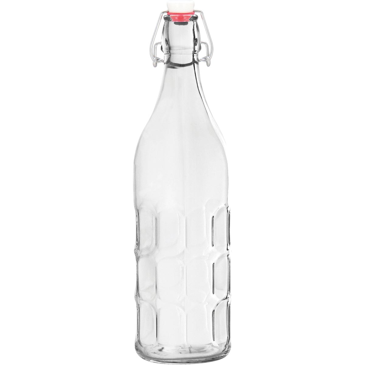 Garrafa de Vidro Bormioli Rocco Moresca 1L Transparente com Tampa