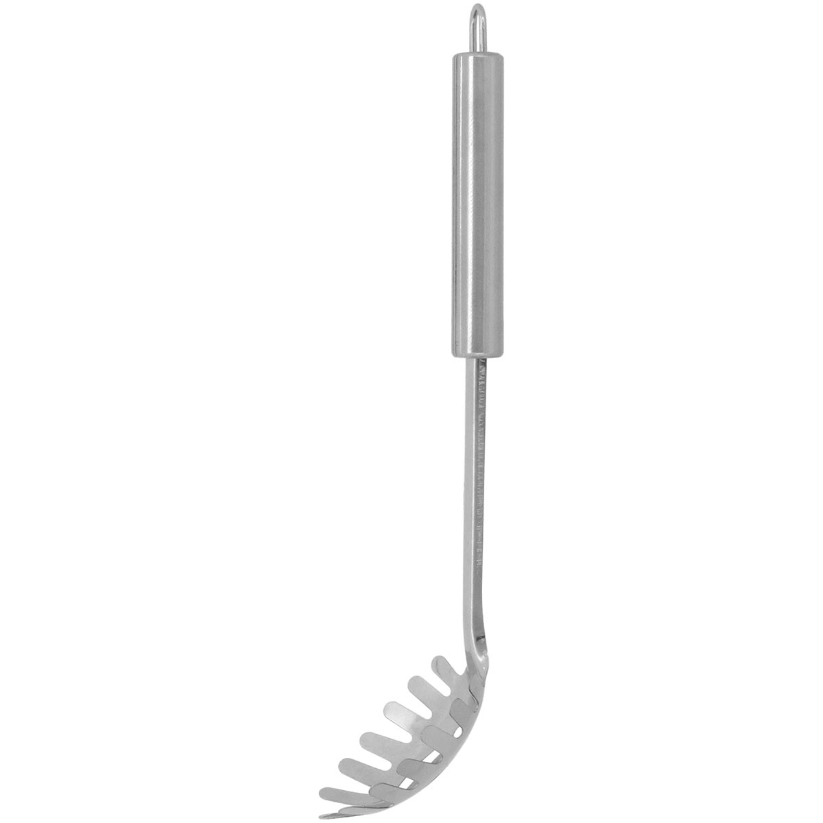 Pegador de Macarrão Inox Tasty 30cm Prata - Utensílio de Cozinha Ergonômico
