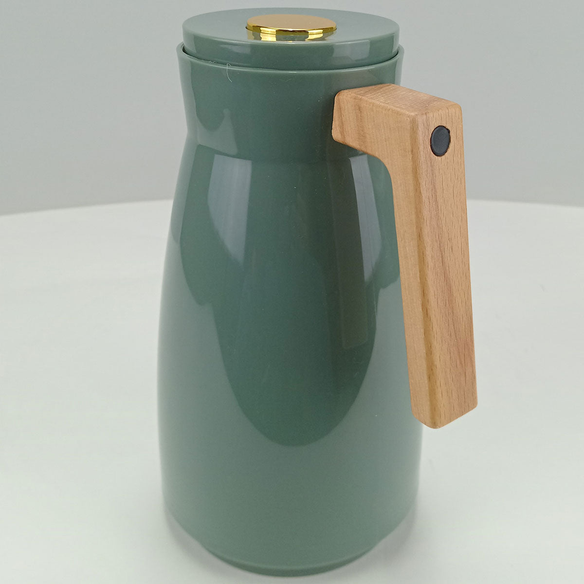 Garrafa Térmica Maison Ampola Verde Plástico 1L 26x13cm