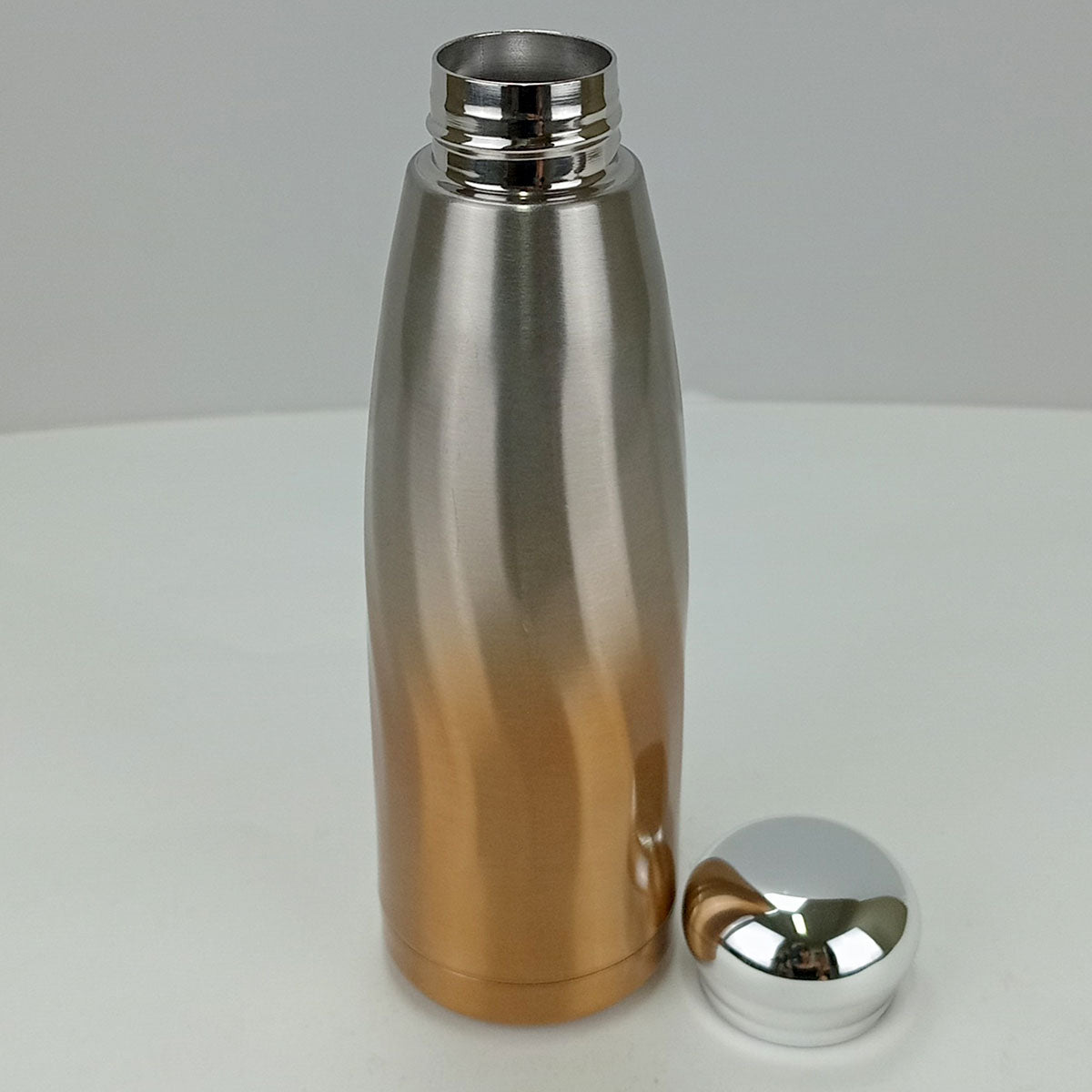 Garrafa Térmica Inox Laranja Trenton 380ml Parede Dupla 22x6x6cm