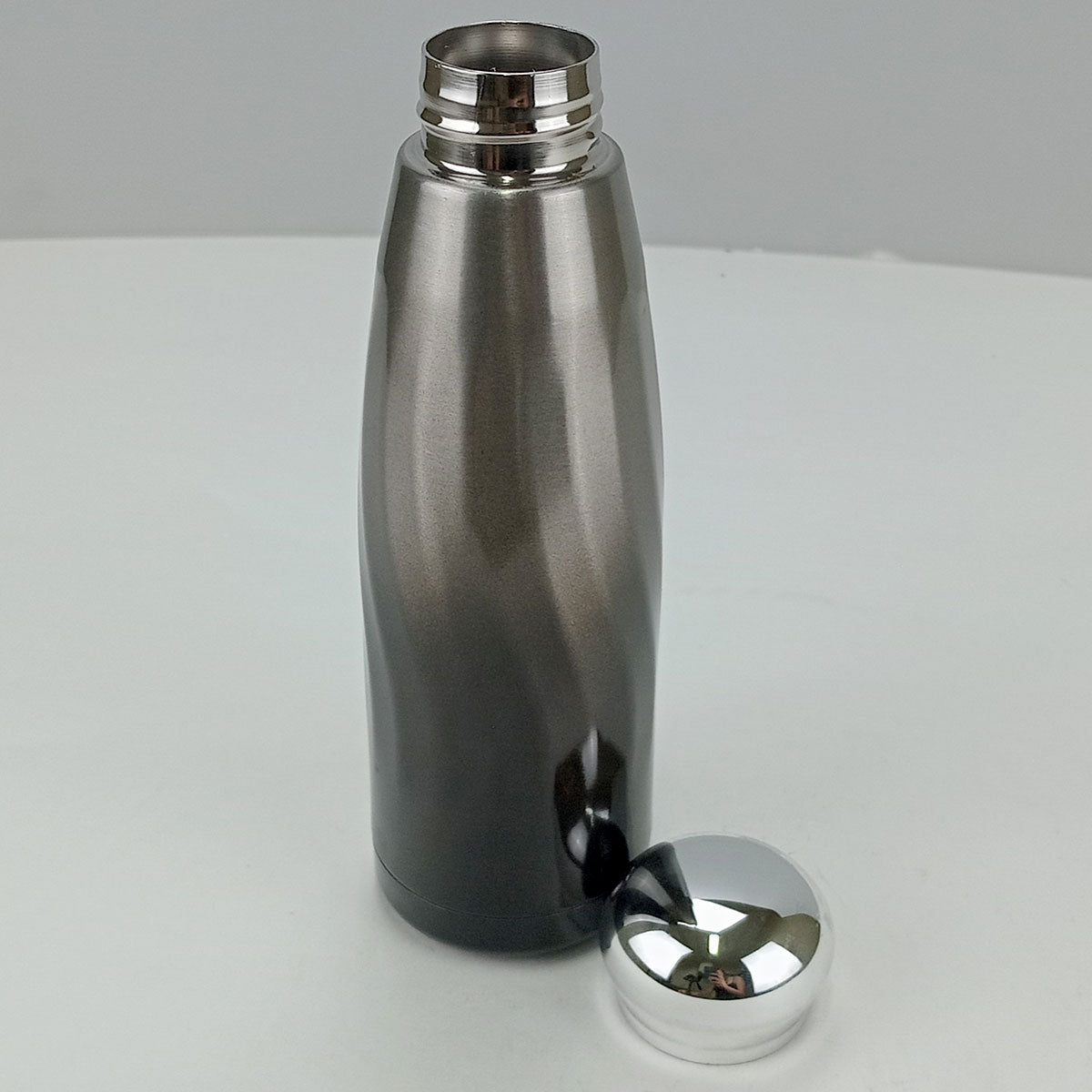 Garrafa Térmica Inox Trenton 380ml Parede Dupla Preto 22x6x6cm