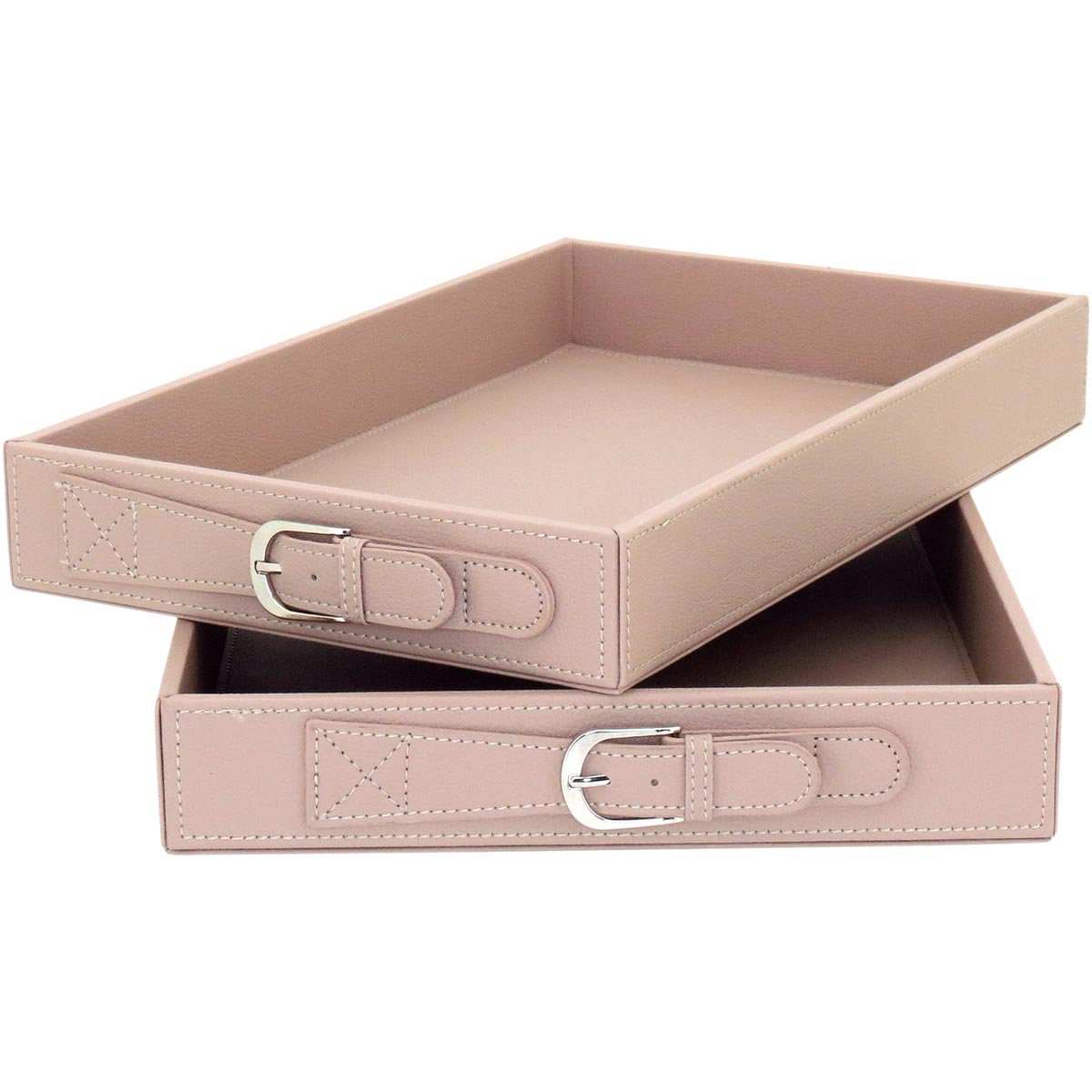 Bandeja Decorativa Sintética Rosê Home&Co - 43,2x28,1 cm