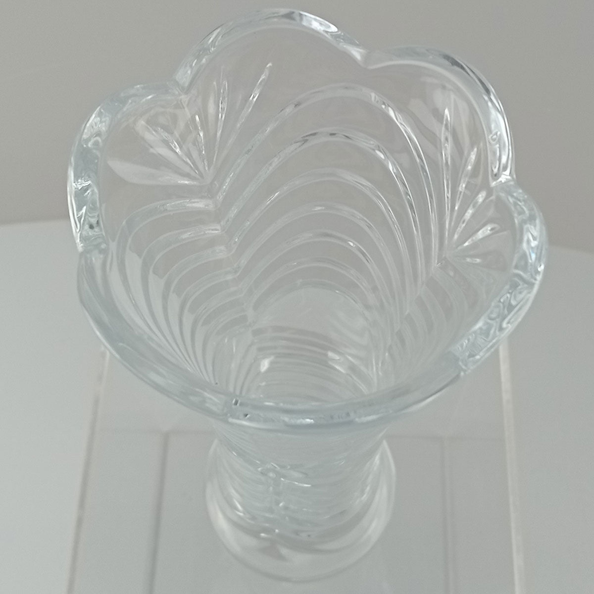 Vaso Vidro 19x9x9cm Transparente