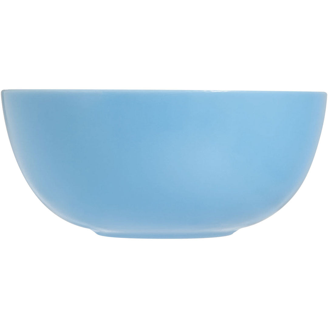 Tigela Luminarc Diwali 380ml Vidro Temperado Azul 12x12cm