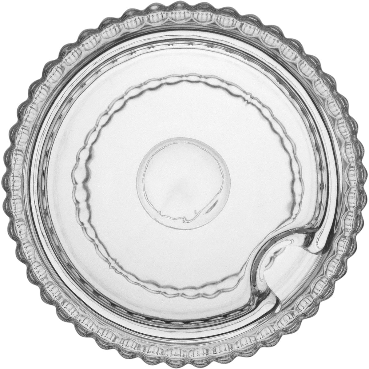 Açucareiro de Vidro Transparente 200ml com Tampa - 11x10cm