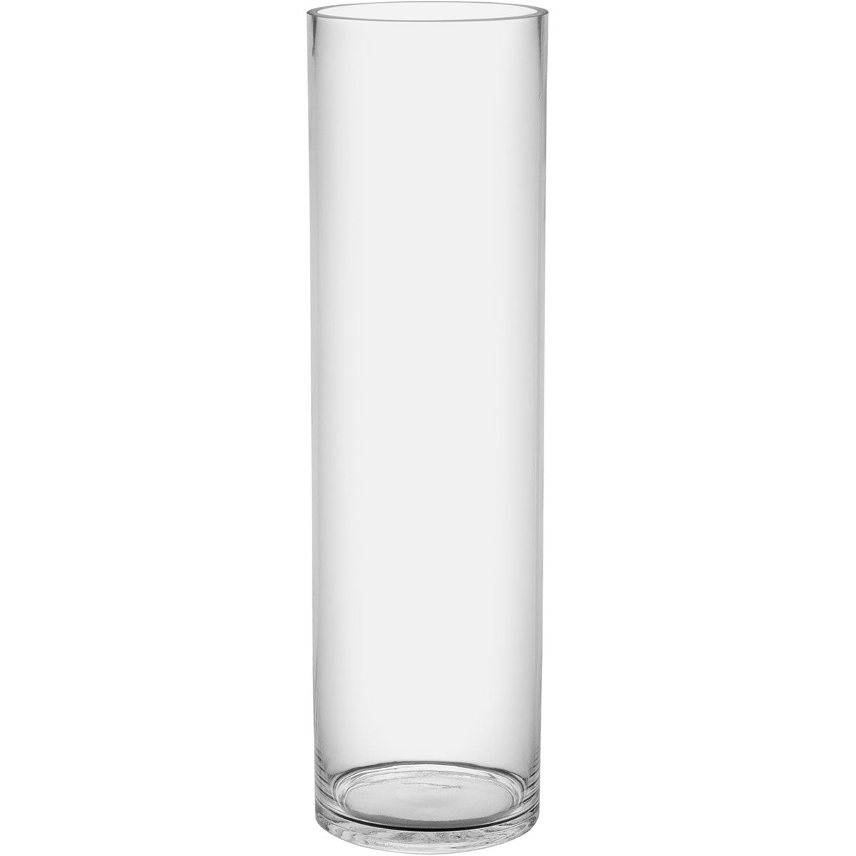 Vaso Plain Vidro 70x20x20cm Transparente