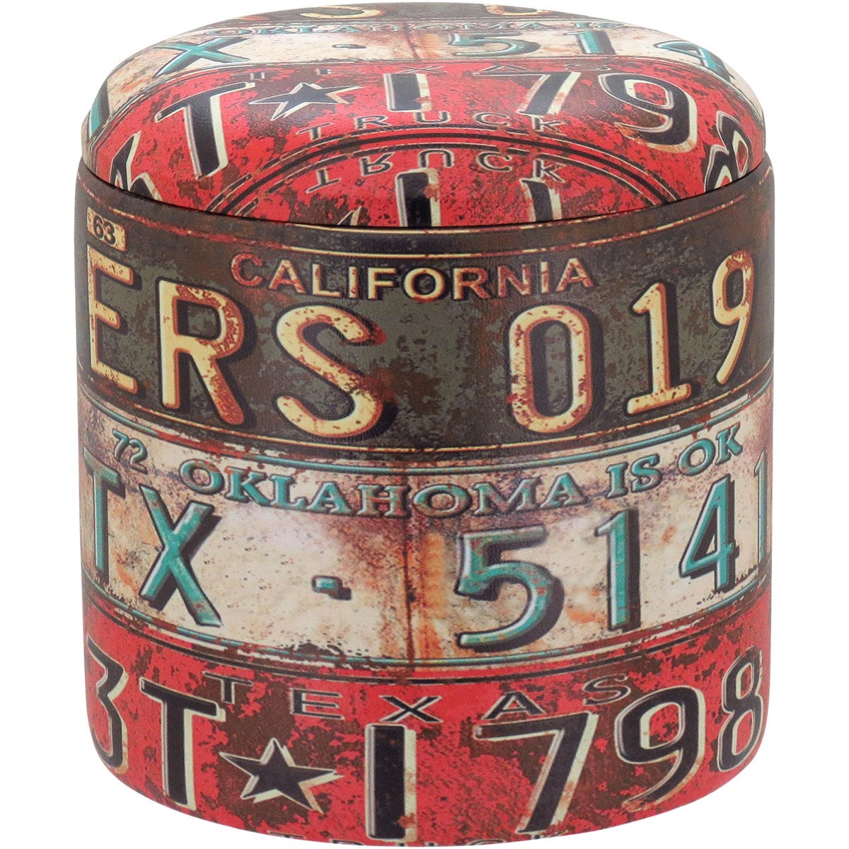 Conjunto de Banquetas MDF Colorido Multicolorido Tamanho G, M e P