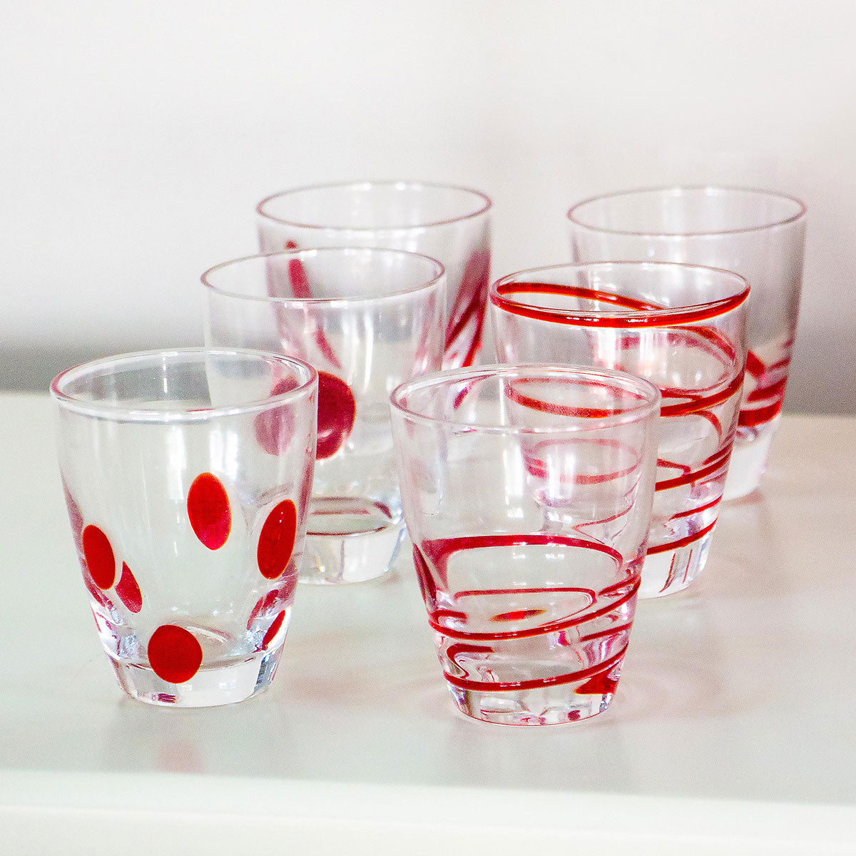 Conjunto 6 Copos de Licor Vidro Transparente 90ml 7x6x6cm