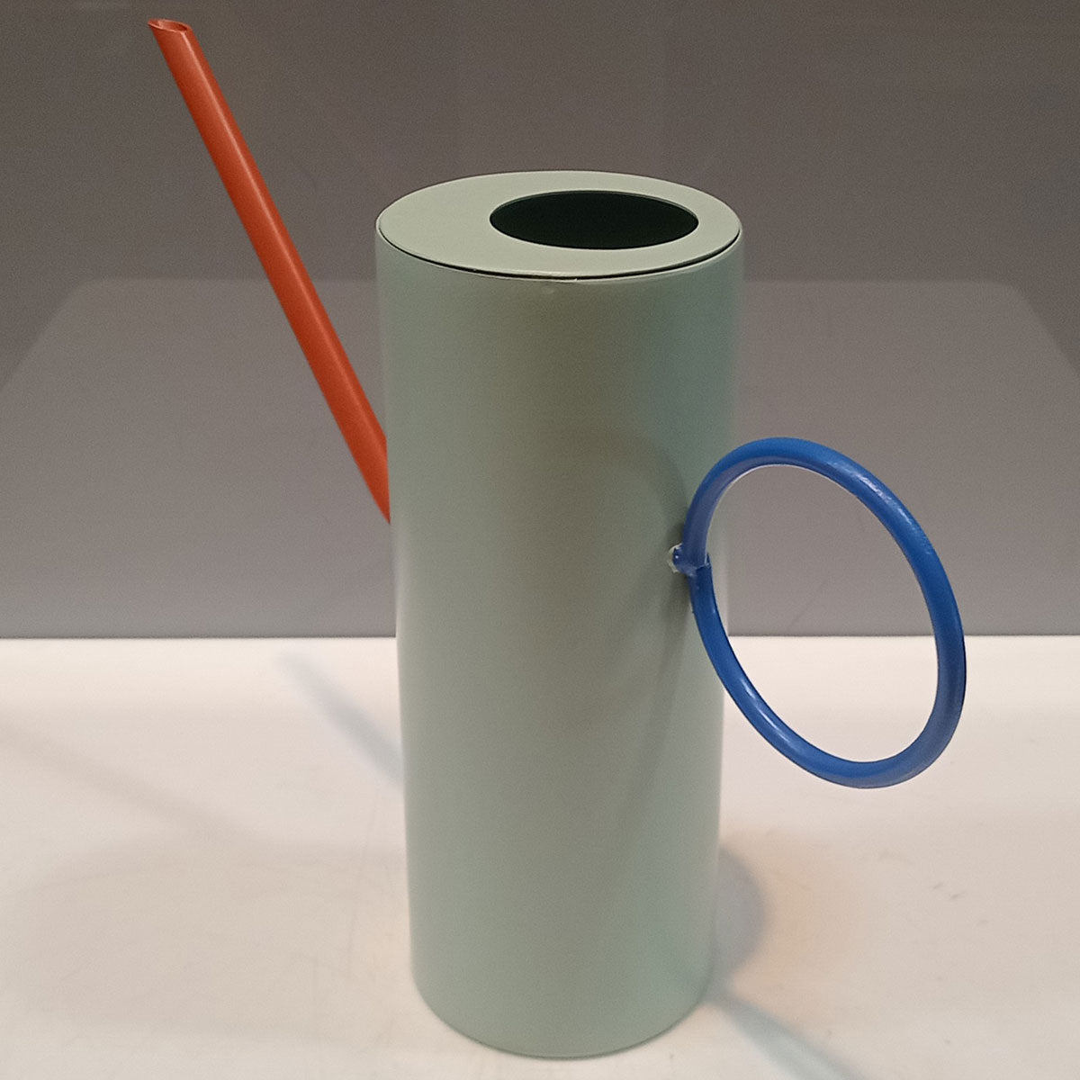 Vaso Decorativo de Metal Verde 22x27cm - Elegante e Durável