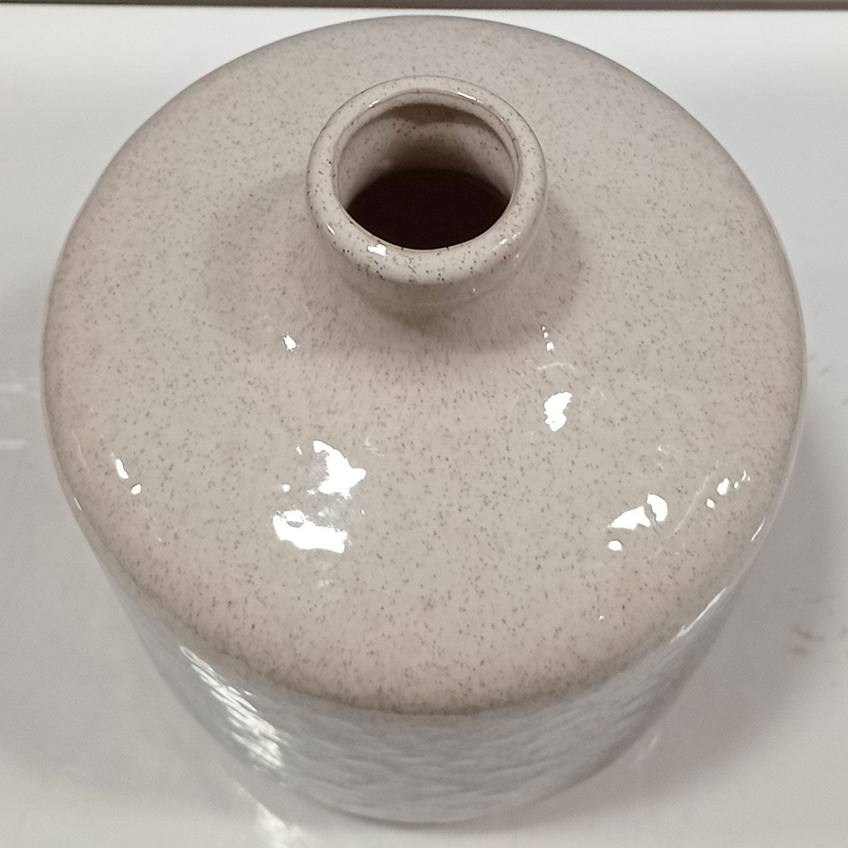 Vaso de Cerâmica Azul 20x17cm Ideal para Flores - Decoração Elegante