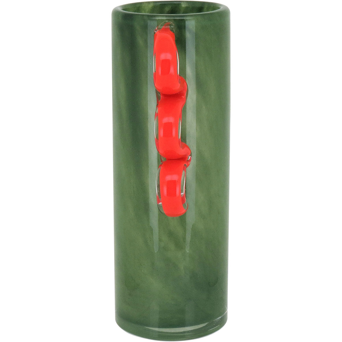 Vaso Vidro 28x16x16cm Verde