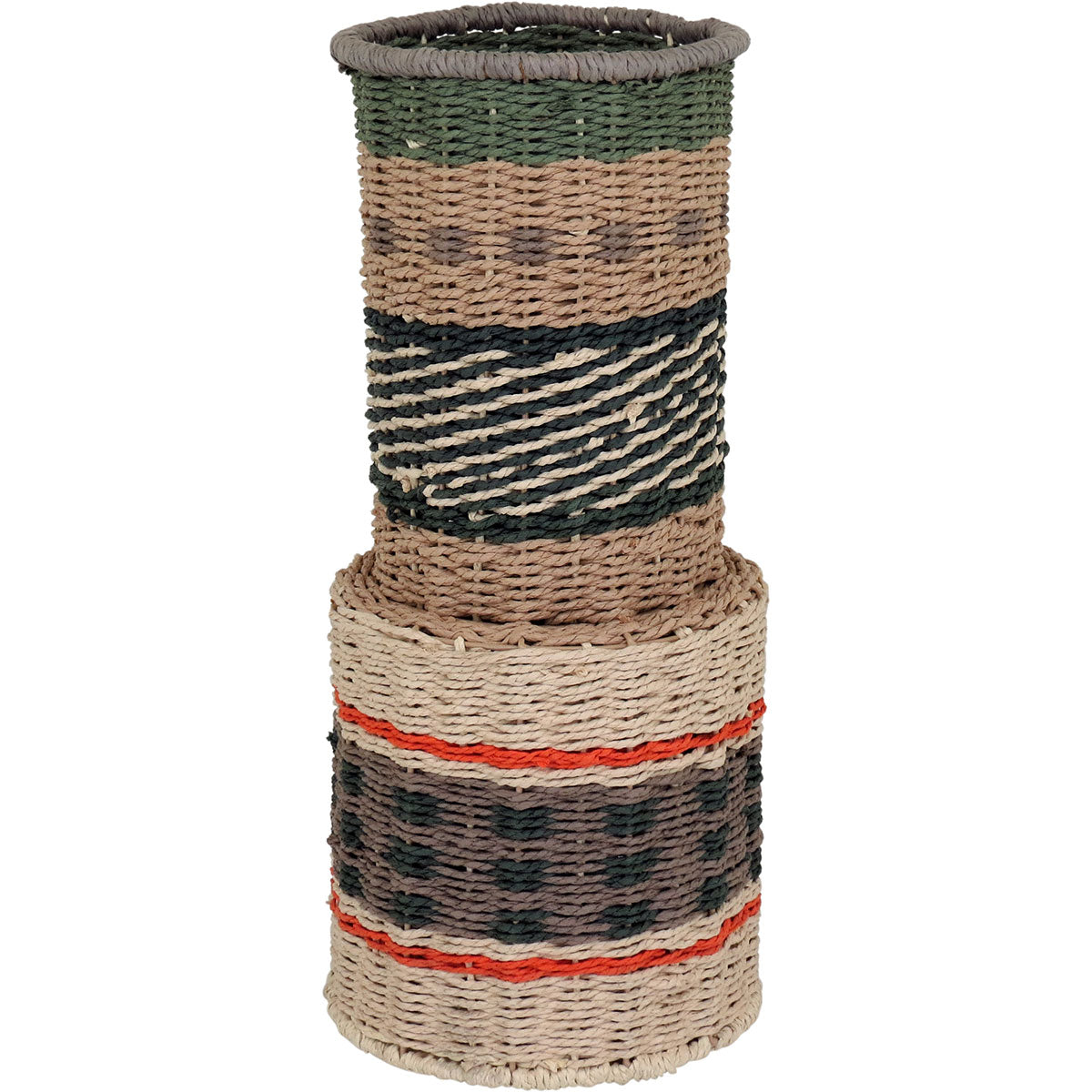 Vaso Fibra 55x20x20cm Verde