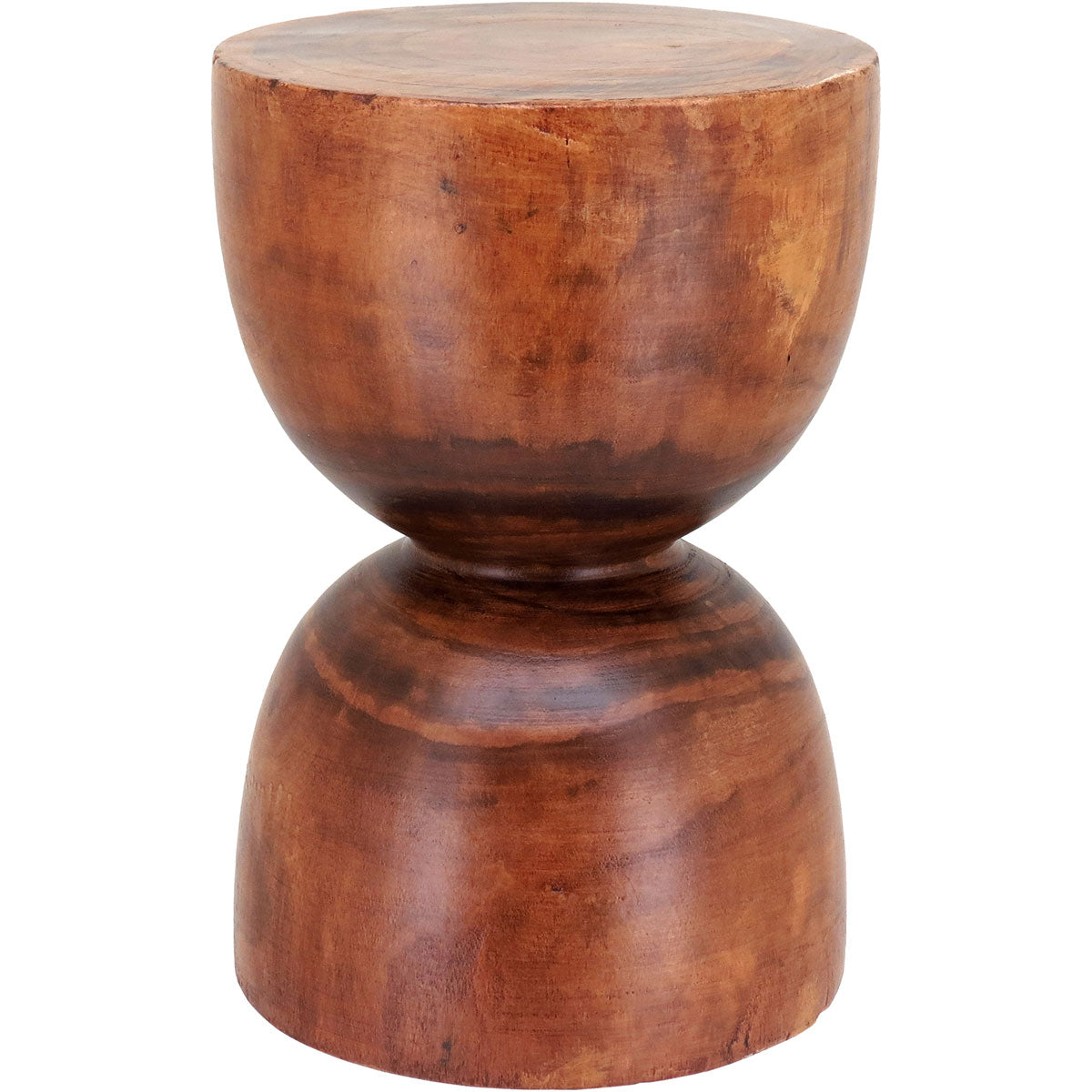 Banqueta de Madeira Natural Home&Co 45x31cm para Sala e Decoração