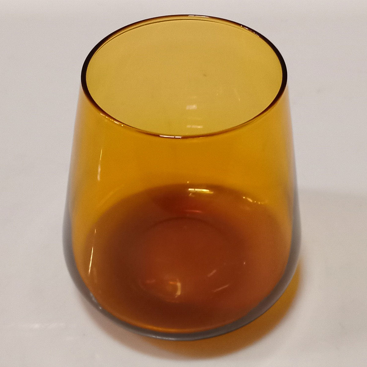 Copo de Vidro Âmbar Home&Co Comodoro 400ml 10x9cm Elegante