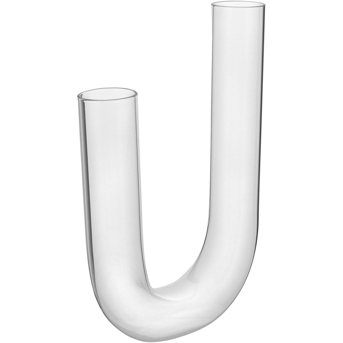 Vaso Decorativo de Borossilicato Transparente 22x14x4cm