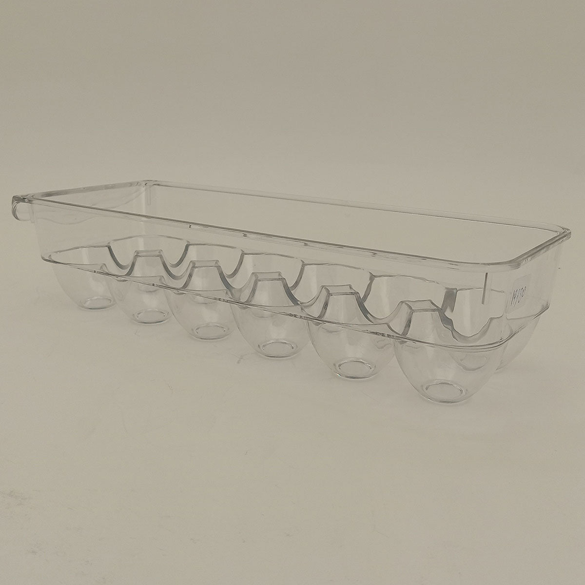 Porta Ovos Acrílico Transparente para Geladeira 8x12x32cm