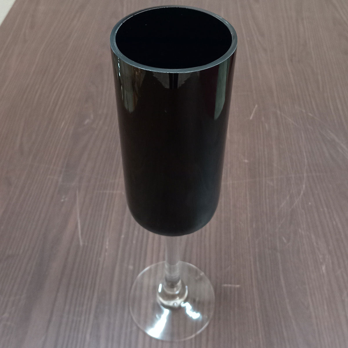 Vaso Vidro 41x10x10cm Preto
