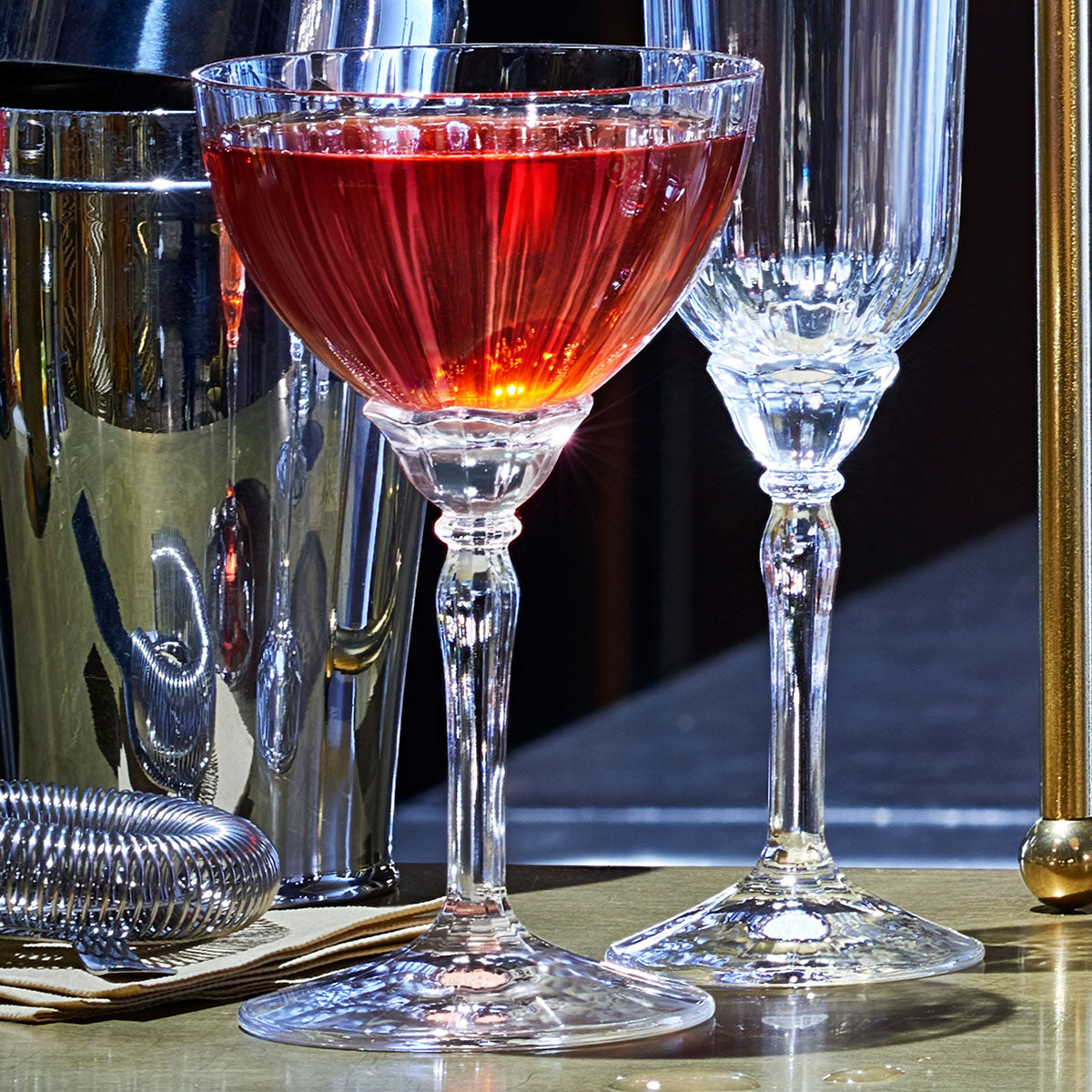 Conjunto 6 Taças Coquetel Coupe Bormioli Rocco 240ml Vidro Transparente