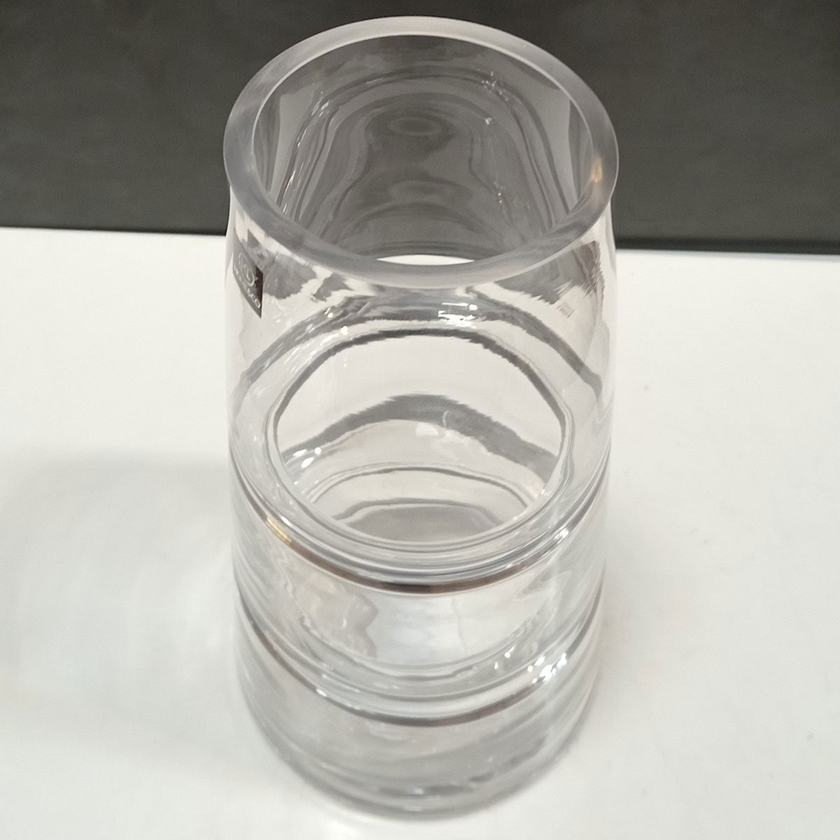 Vaso Decorativo de Vidro Transparente Home&Co 24x13cm