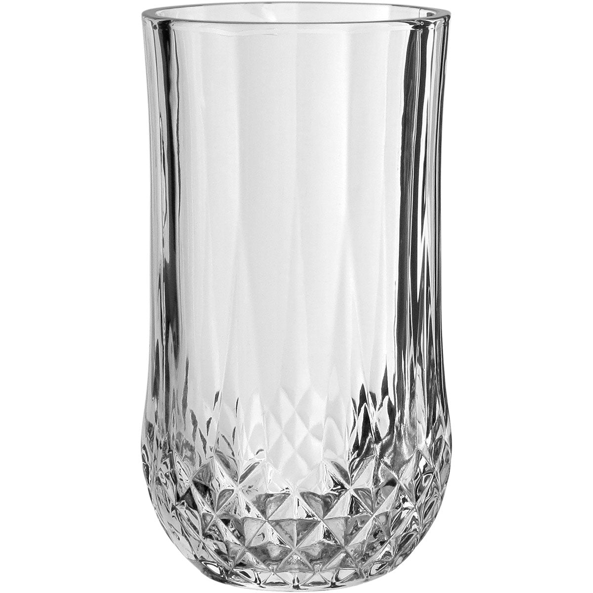 Copo Alto Home&Co Vidro Transparente 320ml 13x7x7cm