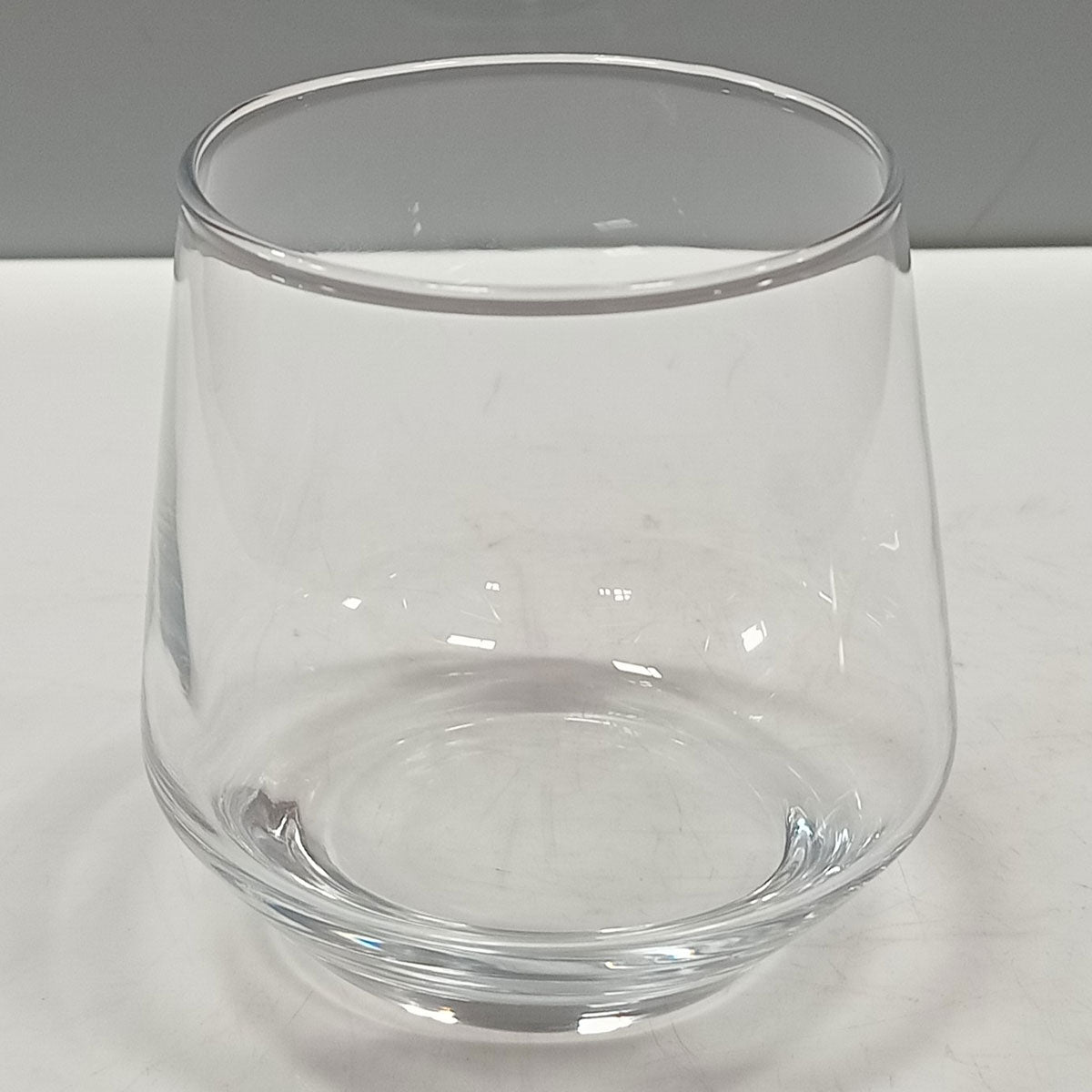 Copo Baixo Home&Co de Vidro 370ml Transparente 9x8cm para Bebidas