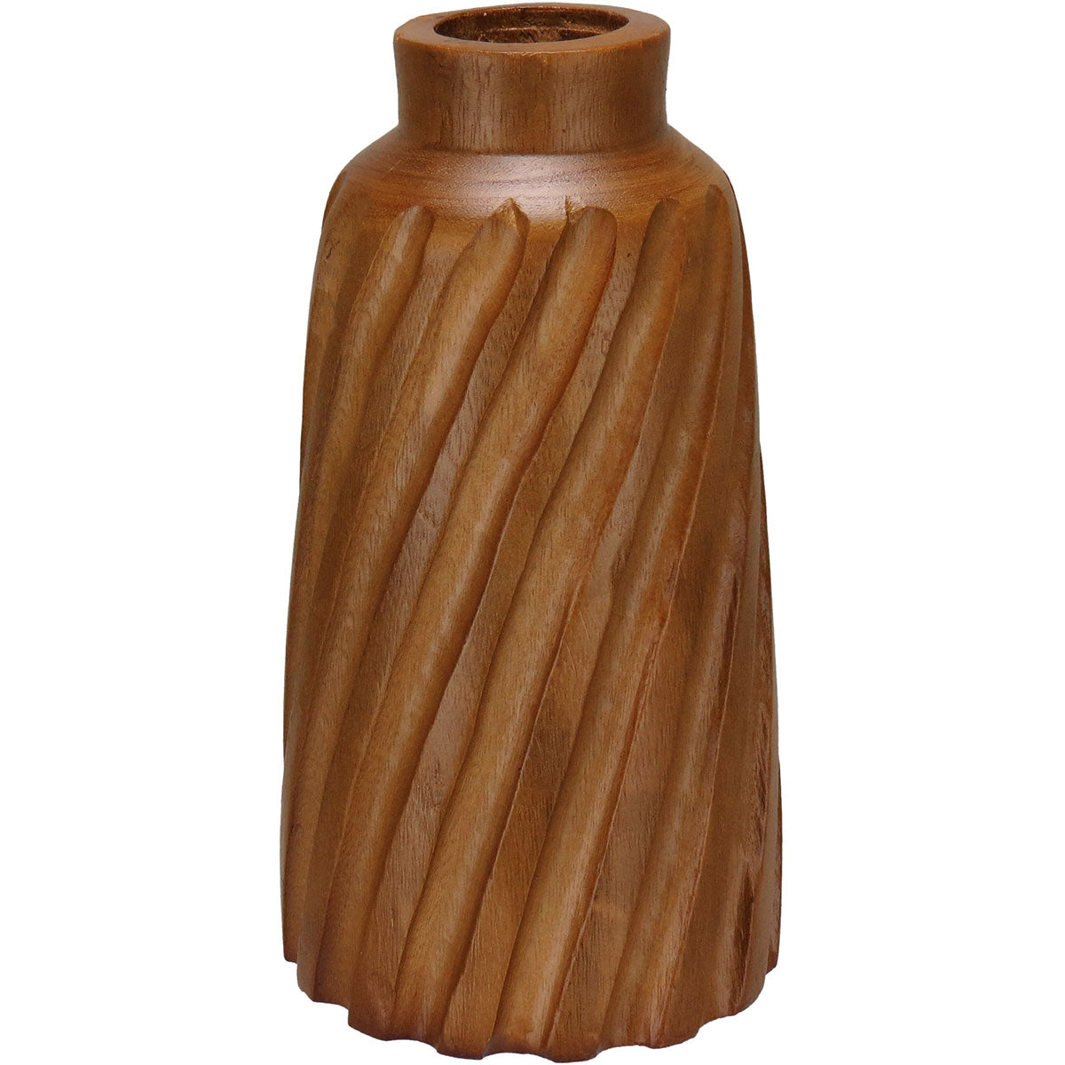 Vaso Decorativo Home&Co Madeira Natural 28x15x15cm