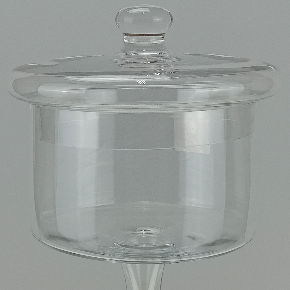 Potiche Bomboniere em Vidro Transparente 40x16cm Home&Co